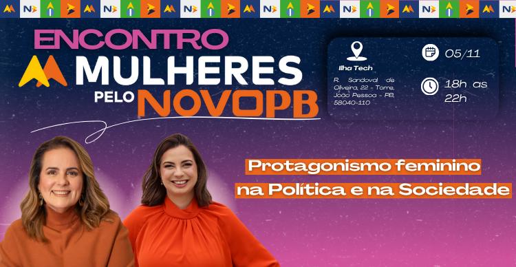 capa evento ENCONTRO - MULHERES PELO NOVOPB